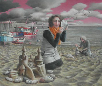 'Beachcombers' by Sally Moore