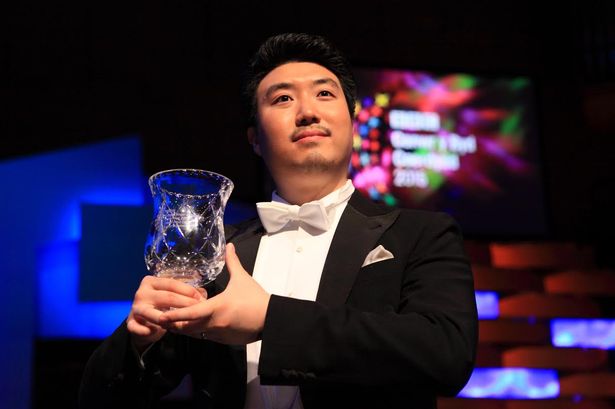 Jongmin Park, winner of the BBC Cardiff Singer of the World 2015 Song Prize. Photo courtesy of the BBC.