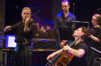 Sinfonia Cymry with Håkon & Mari Samuelsen © Jon Rowley