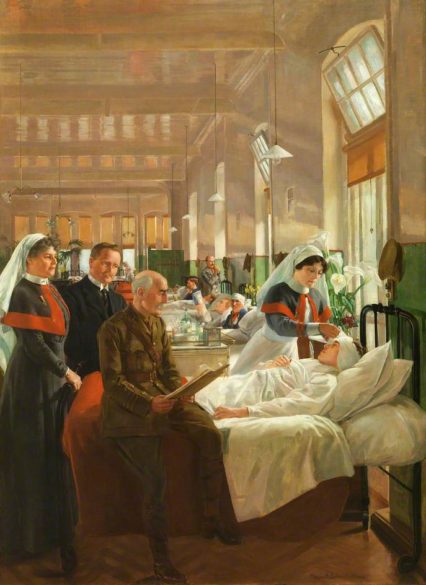 Williams, Margaret Lindsay, 1888-1960; Care of Wounded Soldiers at Cardiff Royal Infirmary during the Great War