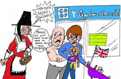 The Loneliness of the Anti-Welsh Bigot | Cartoon