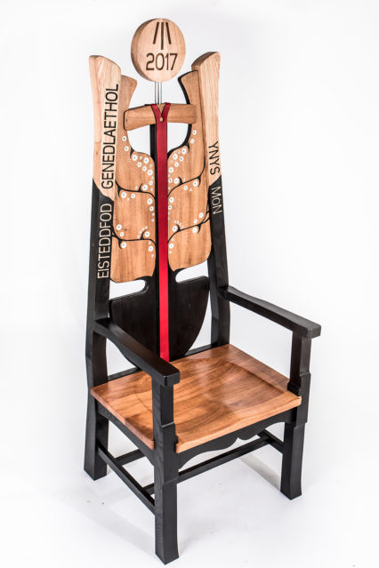 Chair for the National Eisteddfod