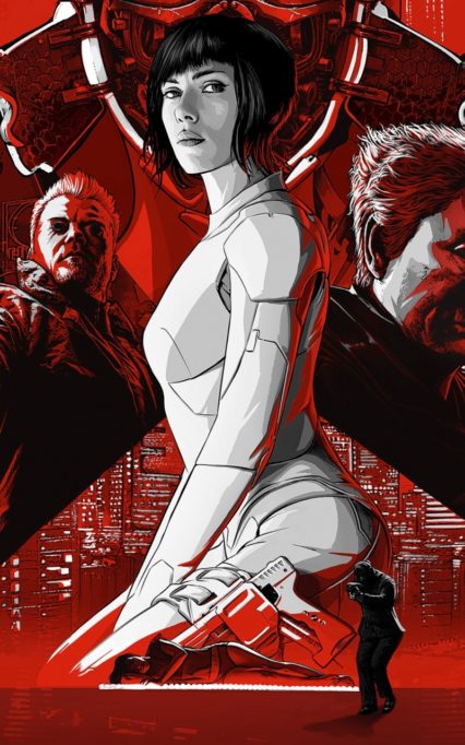 Ghost in the Shell Movie Adaptation of the Original Material Poster