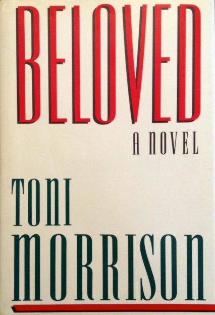 Beloved Toni Morrison book cover