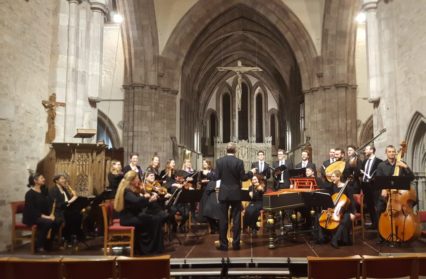 Brecon Baroque directed by Robert Hollingworth at Brecon Cathedral | The Music of Zelenka and Biber | Photo Credit: Kate Gedge