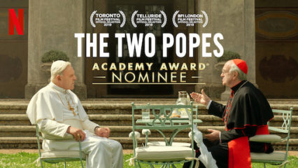 Two Popes Promotional Poster | Pope Benedict (Ratzinger) and Cardinal Bergoglio