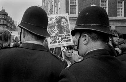 David Hurn | Anti-Vietnam War Protest, London | Magnum Photography