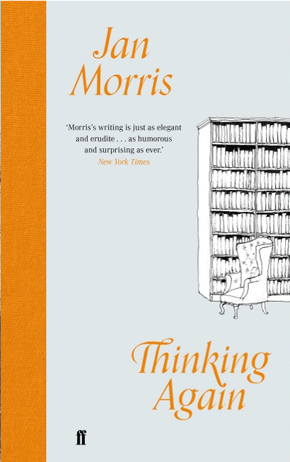 The Cover of Thinking Again by Jan Morris