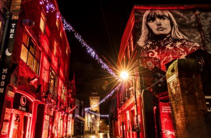 Welsh Venues Light Up In Red For Crisis