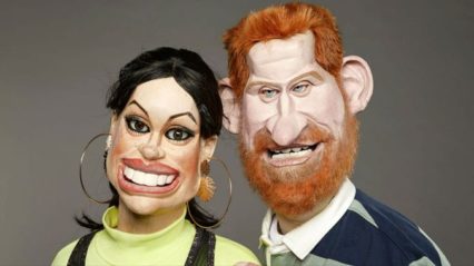 Spitting Image Harry and Meghan still