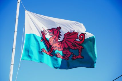 Wales flag hiraeth