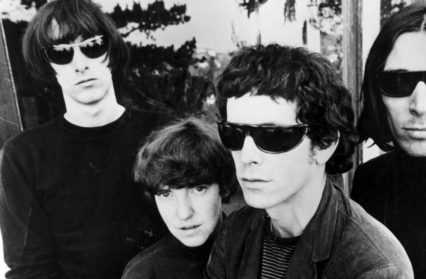 The Velvet Underground l-r: Sterling Morrison, Mo Tucker, Lou Reed, John Cale.