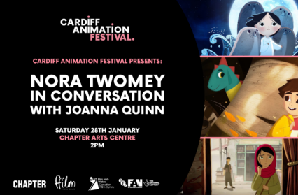 Nora Twomey in conversation with Joanna Quinn at Cardiff Animation Festival
