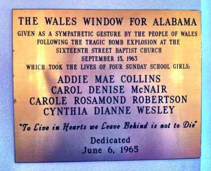 The Moment is Forever: The Wales Window of Alabama